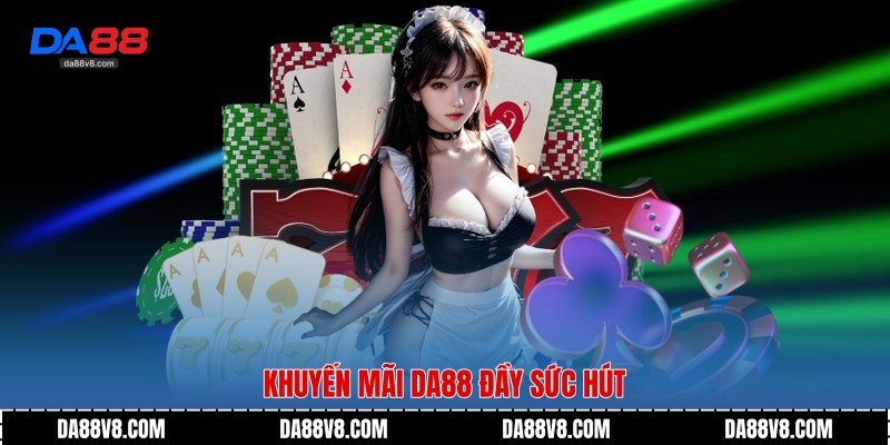 Khuyến mãi Da88 đầy sức hút