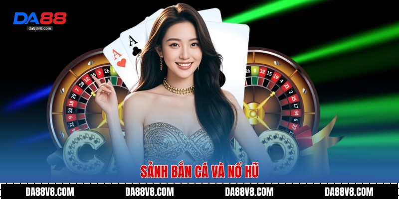 Sảnh bắn cá và nổ hũ